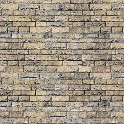 Produktbild von Vollmer 46038 - H0 Mauerplatte Basalt aus Karton, 25 x 12,5 cm, 10 Stück - Neu