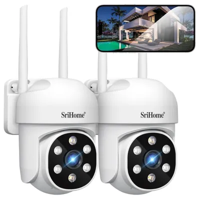 Productafbeelding van Beveiligingscamera 1080P WiFi PTZ - Bewegingssensor Nachtzicht