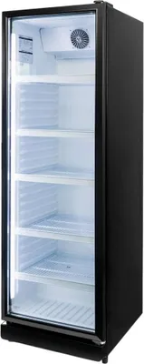 Zdjęcie produktu dla Witryna chłodnicza przeszklona z oświetleniem LED 1-drzwiowa Mega-M DIEGO i59 59x59x188cm 388L