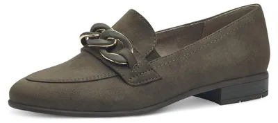 Produktbild von Jana Damen Slipper mit Blockabsatz Vegan, Olive, 38