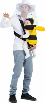 Produktbild von My Other Me Adult Kostüm Neugeborenes Biene Bienenhalter Bienenkostüm
