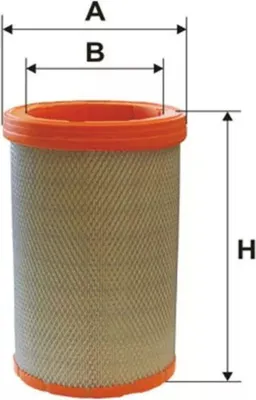 Image de WIX Filters 93332E Filtre à air BALDWIN RS5456 AF25711 SL81387 SA16481
