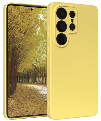 Produktbild von EAZY CASE - TPU Hülle für Samsung Galaxy S26 Ultra, TPU Case stoßfeste Handyhülle, weiches Cover mit Kameraschutz, Silikonhülle in Gelb