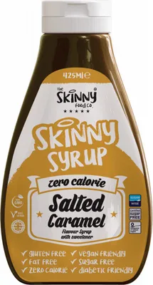 Produktbild von Skinny Foods Skinny Syrup (425ml) Salted Caramel - Funktionelle Lebensmittel - Soßen/Sirupe