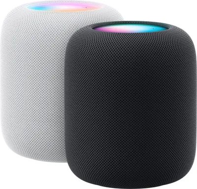 Produktbild von Apple HomePod, Apple Siri, Zylinder, Weiß, Stoff, Home app and HomeKit, Siri, VoiceOver, Intercom transcriptions, Touch Accommodations, Multi