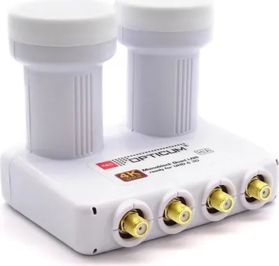 Obrázek produktu pro Převodník MONOBLOCK Quad OPTICUM (Anadol) LMQP-04H