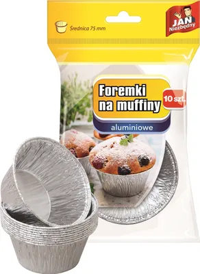 Produktbild von Jan Niezbędny, Foremki do muffinek, 10 sztuk