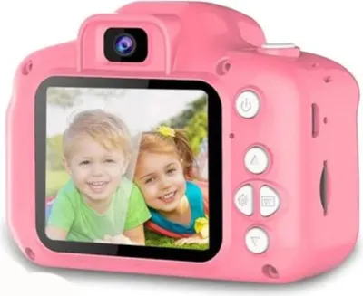Image de TechKidz, appareil photo numérique EasyClick pour enfants, rose