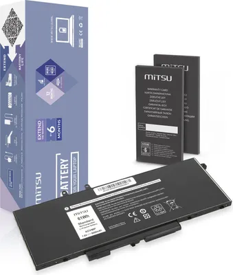 Obrázok produktu pre Mitsu #MITSU DELL 4GVMP 8000 mAh (61Wh) 7,6V (7,4V)