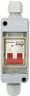 Productafbeelding van Stroomonderbreker voor zonnepanelen, 32A, waterdicht, IP65