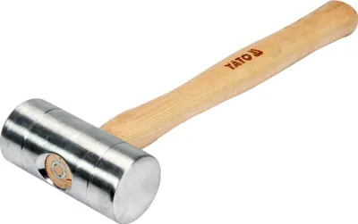 Imagen del producto de Yato YT-45282, bate, aluminio, madera, plateado, madera, 32 cm, 580 g