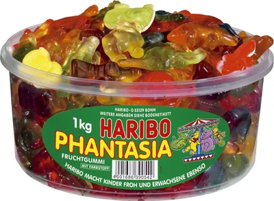 Image de Haribo 122476002 Gelée de fruits - Phantasia, 1000g