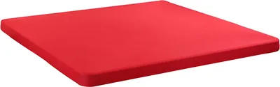 Produktbild von Quadratische, maßgeschneiderte Tischdecke, 85,9 x 85,9 cm, dehnbare Tischdecke, elastische Cocktail-Topper-Tischdecke