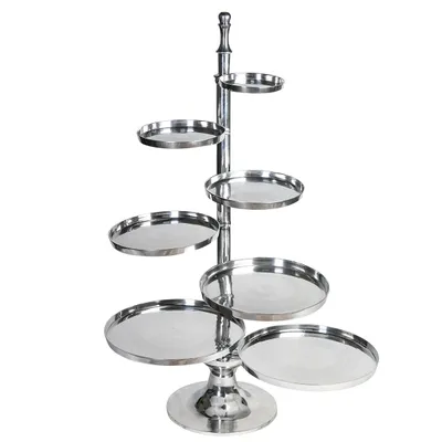 Produktbild von Gilde Etagere Montana Alu poliert H.150cm (BxHxT) 150 x x cm