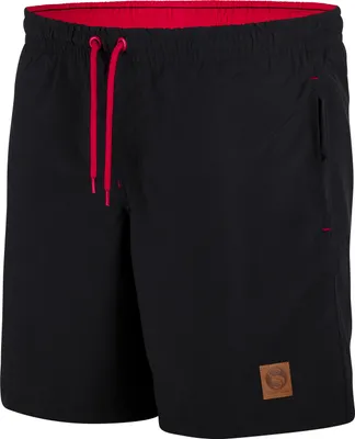 Produktbild von Stark Soul®  Badeshorts COOL WAVES, Herren, Boardshorts mit Mesh-Innenfutter, Kordelzug, Taschen, Farbe: Schwarz, Gr: L