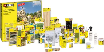 Produktbild von NOCH Landschaftsbau-Grundausstattungs-Paket, Mehrfarbig
