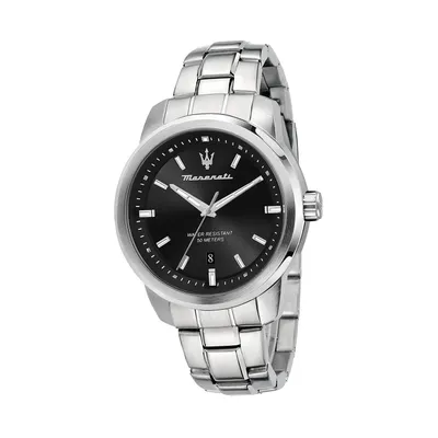 Produktbild von Maserati Edelstahl Armband-Uhr Analog SUCCESSO Herren silber D2UMAR8853121006