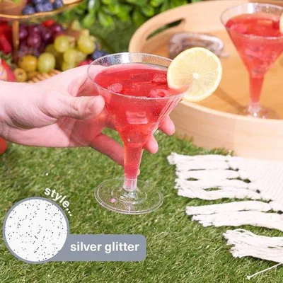 Zdjęcie produktu dla Zestaw kieliszków, kieliszki do szampana i martini, pudełko prezentowe, 48 sztuk