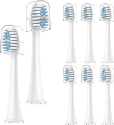 Productafbeelding van Borstelhuid voor ultrasone tandenborstels, 8 stuks, verwisselbaar