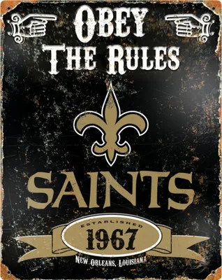 Produktbild von New Orleans Saints NFL Vintage Blechschild