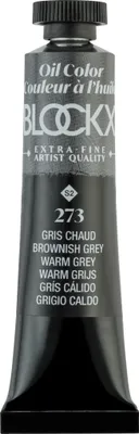 Produktbild von Blockx 3x Ölfarbe, Warmes Grau, Tube 20ml - Warmes Grau 212273BXC