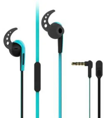 Produktbild von ViVanco™Sport SPX 40, Kabelgebunden, 20 - 2000 Hz, Kopfhörer, Schwarz, Blau