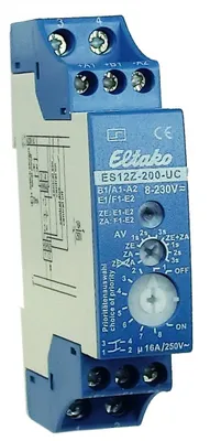 Produktbild von ELTAKO Stromstoßschalter 8-230VU 2S 1TE 16A 250V REG