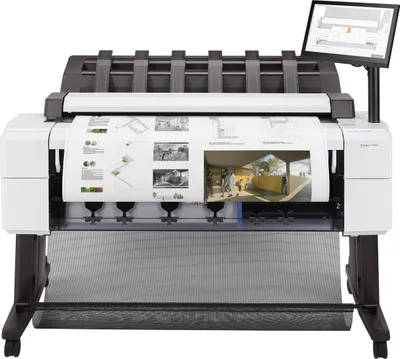 Produktbild von HP Designjet T2600dr 36 Zoll PostScript Multifunktionsdrucker, Thermal Inkjet, 2400 x 1200 DPI, PostScript 3, PDF 1.7, HP-GL/2, TIFF, JPEG, HP-RTL, CALS G4, Cyan, Foto schwarz, Mattschwarz, Magenta, Gelb, 2400 x 1200 DPI, 25 - 400%