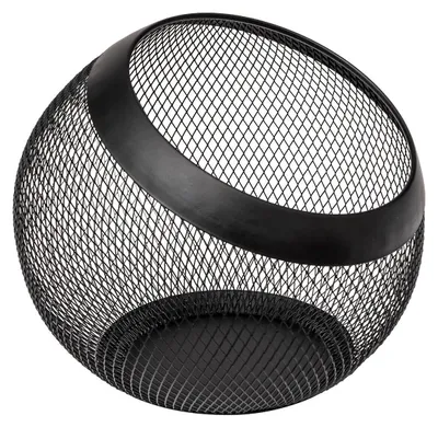 Image de 5five Simply Smart Porte-capsules à café Mayaj, rangement, panier, pour 70 capsules, acier, noir, 189981
