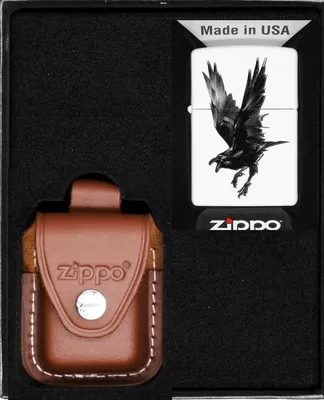 Produktbild von ZIPPO Feuerzeug-Set RAVEN DESIGN Geschenk No2
