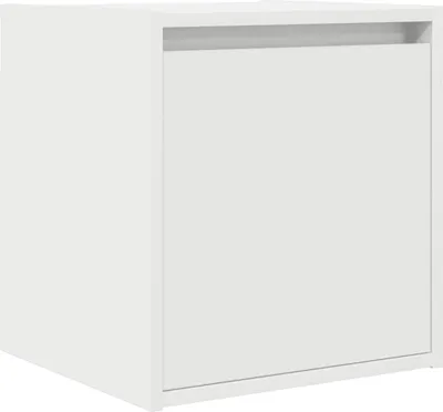 Zdjęcie produktu dla Szafka nocna wisząca biała 38x34x40 cm