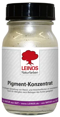 Produktbild von LEINOS Pigment Gold-Satin 0,1 l für Naturfarben innen, auf Wasserbasis
