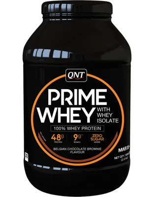 Immagine prodotto di QNT Prime Whey 908 g cookies&cream / Proteine del siero di latte / 100% proteine del siero di latte in gusti deliziosi senza zuccheri aggiunti