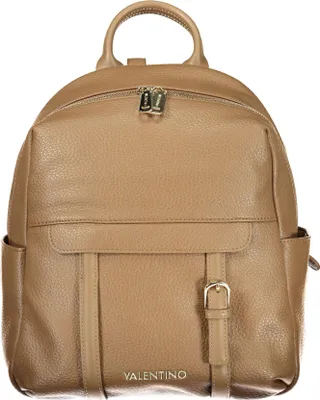 Produktbild von Damen Rucksack Braun mit Verstellbaren Gurten und Recyceltem Material