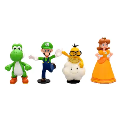 Produktbild von 18 Stücke Super Mario Action Figure Cake Topper Decor Figuren Puppe Kinder Geschenke Spielzeug