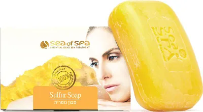 Obrázek produktu pro Mýdlo z Mrtvého moře Sea of Spa Sírové mýdlo