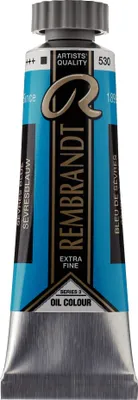 Zdjęcie produktu dla Tubka farby olejnej Rembrandt 15 ml Sèvres Blue 530