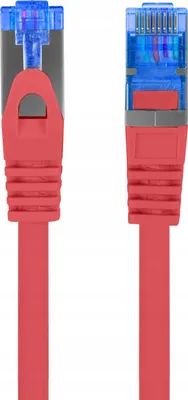 Obrázok produktu pre Lanberg PCF6A-10CC, 10 m, Cat6a, S/FTP (S-STP), RJ-45, RJ-45, Červená