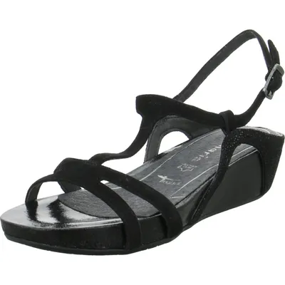Produktbild von Tamaris Damen Sandaletten 247 1-1-28242-22 022 schwarz (Größe: 37)--