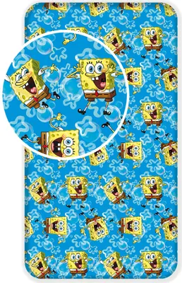 Zdjęcie produktu dla Prześcieradło dla dzieci SpongeBob