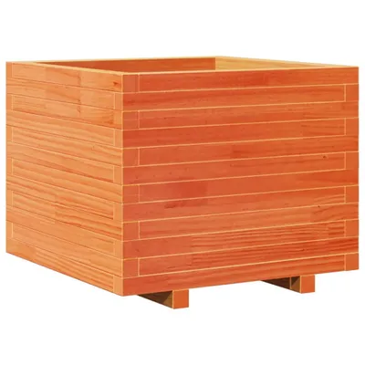 Produktbild von Pflanzkübel Wachsbraun 60x60x49,5 cm Massivholz Kiefer