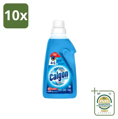 Obrázek produktu pro 10 kusů gelu Calgon 3-v-1 ActiClean pro čištění praček - 750 ml - balení