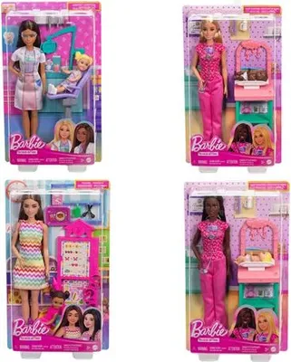 Immagine prodotto di MATTEL Barbie Career Care Set 4 tipi JCR71