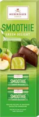 Produktbild von Niederegger Typ Smoothie Green Delight in Zartbitter-Schokolade 100g