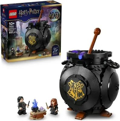 Produktbild von LEGO Harry Potter Der Kessel: Verborgener Zaubertrankunterricht, Bauset für 10+ Jährige, Dekoration