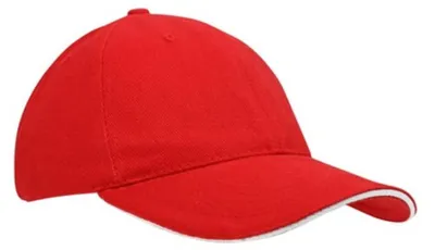 Produktbild von L-Merch - Kappe LT1086 (Einheitsgröße) (Rot)