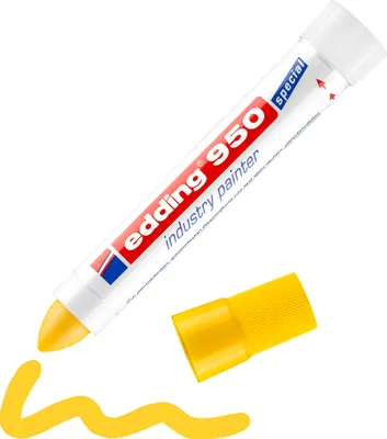 Produktbild von Edding e-950 Industrie Pastenmarker gelb 4-950005