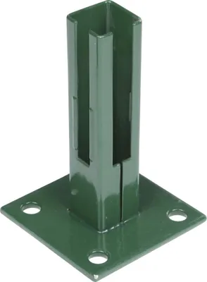 Produktbild von Floraworld Bodenplatte Zaunpfosten 10 x 10 cm moosgrün
