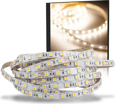 Produktbild von LED Strip 5050 Neutralweiß (4000K) 72W 500CM 24V IP20
