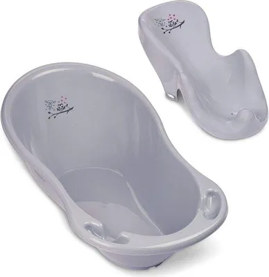 Productafbeelding van Babybadje met Badzitje - Veilig en Comfortabel Badderen voor Pasgeborenen